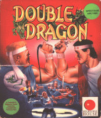 Double Dragon ZX Spectrum  box art